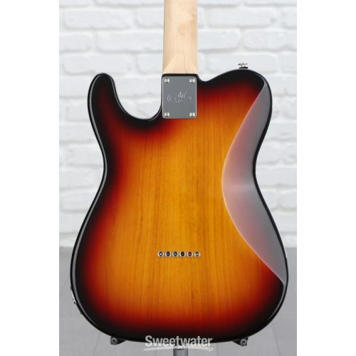  G&L Fullerton Deluxe ASAT Classic Electric Guitar - 3-Tone Sunburst with Caribbean Rosewood Fingerboard