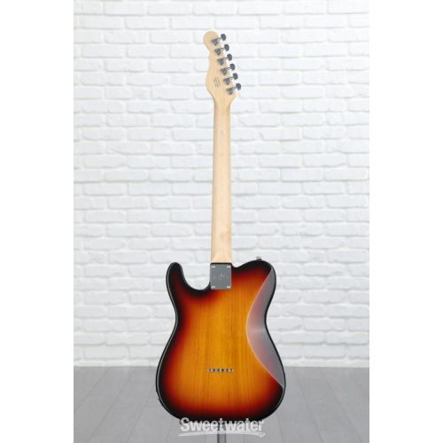  G&L Fullerton Deluxe ASAT Classic Electric Guitar - 3-Tone Sunburst with Caribbean Rosewood Fingerboard