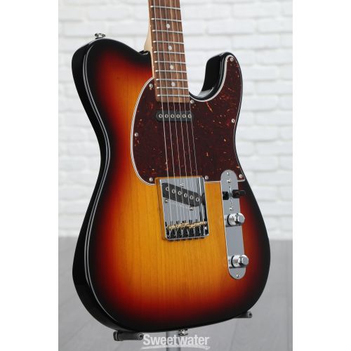  G&L Fullerton Deluxe ASAT Classic Electric Guitar - 3-Tone Sunburst with Caribbean Rosewood Fingerboard