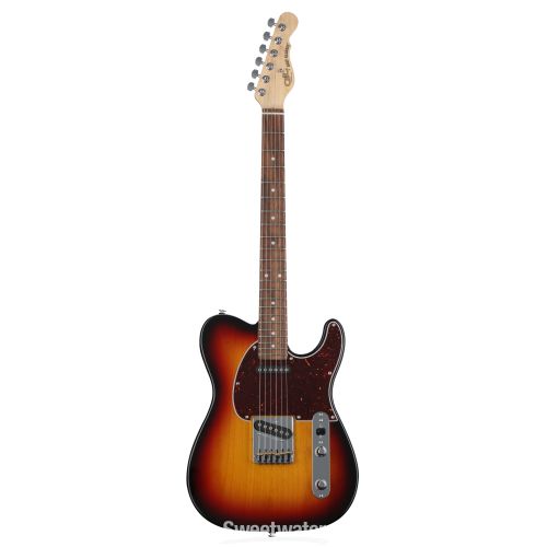  G&L Fullerton Deluxe ASAT Classic Electric Guitar - 3-Tone Sunburst with Caribbean Rosewood Fingerboard