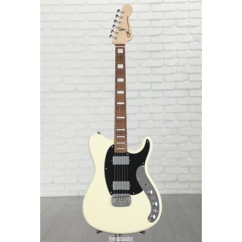  G&L CLF Research Espada HH Active Electric Guitar - Vintage White