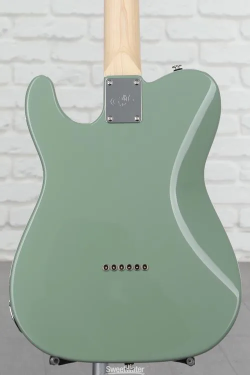  G&L Fullerton Deluxe ASAT Classic Electric Guitar - Macha Green with Caribbean Rosewood Fingerboard