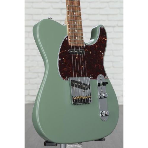  G&L Fullerton Deluxe ASAT Classic Electric Guitar - Macha Green with Caribbean Rosewood Fingerboard