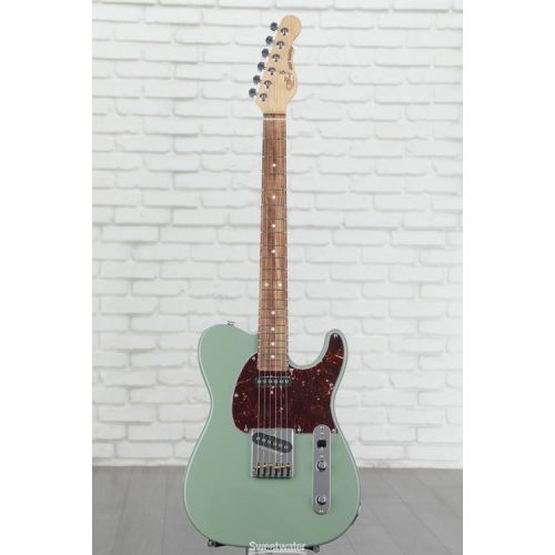  G&L Fullerton Deluxe ASAT Classic Electric Guitar - Macha Green with Caribbean Rosewood Fingerboard