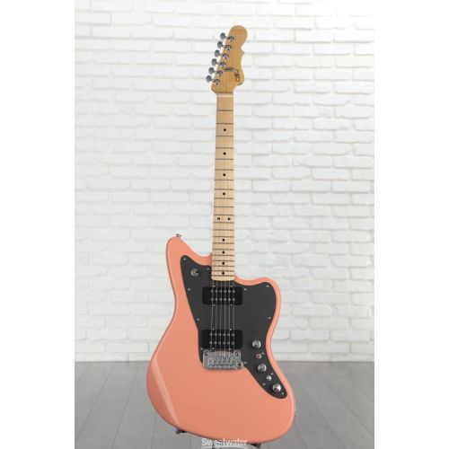  G&L CLF Research Doheny V12 Electric Guitar - Sunset Coral