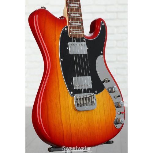  G&L CLF Research Espada HH Active Electric Guitar - Cherryburst