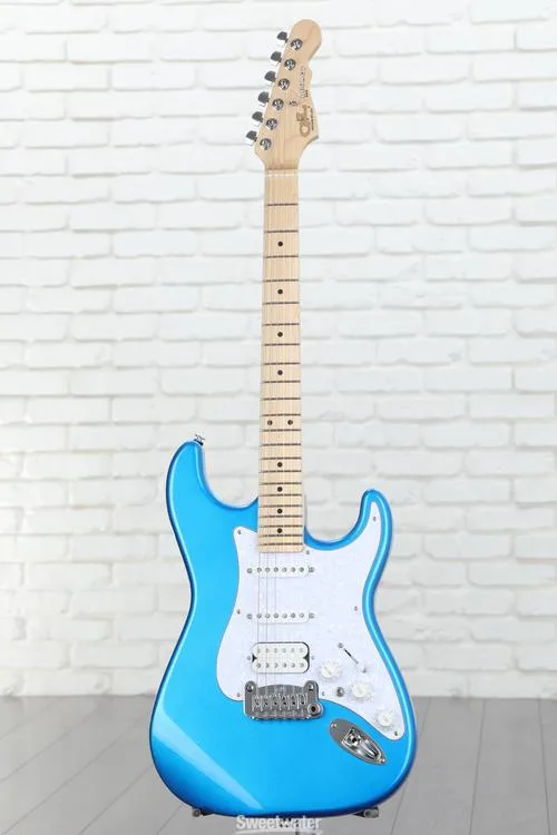  G&L Fullerton Deluxe Legacy HSS Electric Guitar - Electric Blue