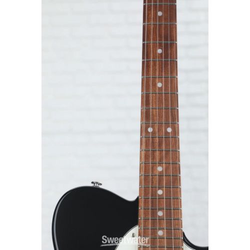  G&L Fullerton Deluxe ASAT Classic Electric Guitar - Jet Black with Caribbean Rosewood Fingerboard