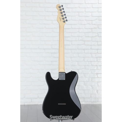  G&L Fullerton Deluxe ASAT Classic Electric Guitar - Jet Black with Caribbean Rosewood Fingerboard