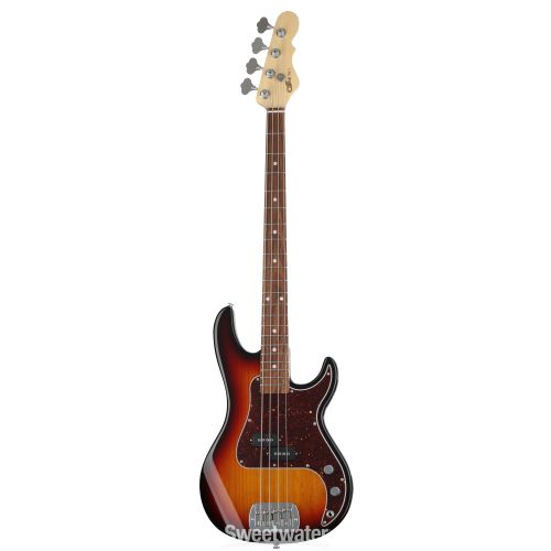  G&L Fullerton Deluxe SB-1 Bass Guitar - 3-Tone Sunburst