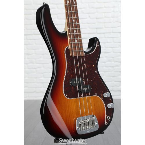  G&L Fullerton Deluxe SB-1 Bass Guitar - 3-Tone Sunburst