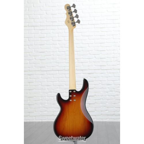  G&L Fullerton Deluxe SB-1 Bass Guitar - 3-Tone Sunburst