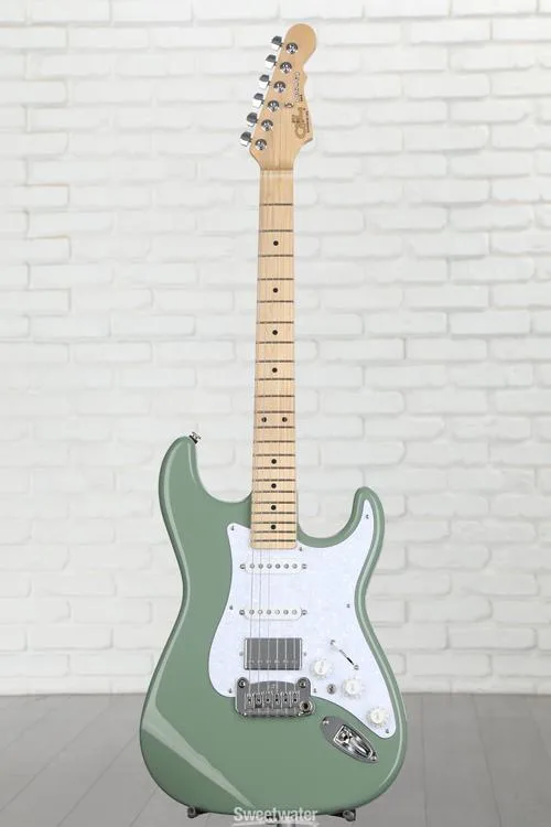  G&L Fullerton Deluxe Legacy HSS Electric Guitar - Macha Green