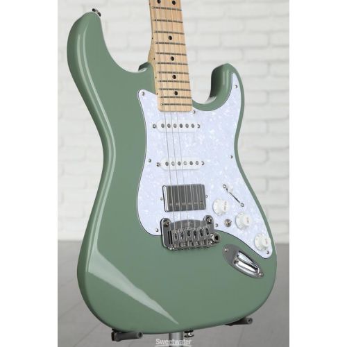  G&L Fullerton Deluxe Legacy HSS Electric Guitar - Macha Green