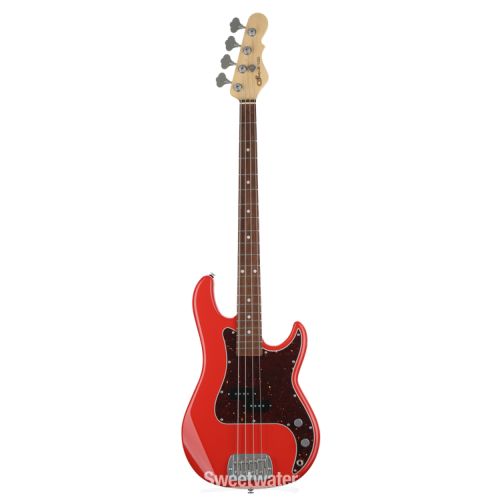  G&L Fullerton Deluxe LB-100 Bass Guitar - Fullerton Red