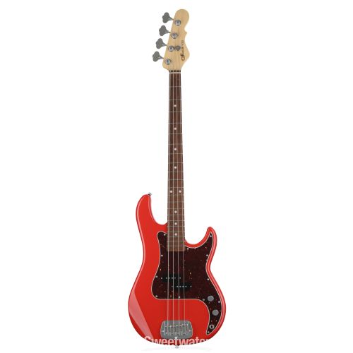  G&L Fullerton Deluxe LB-100 Bass Guitar - Fullerton Red