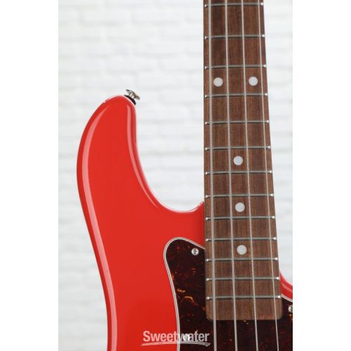  G&L Fullerton Deluxe LB-100 Bass Guitar - Fullerton Red