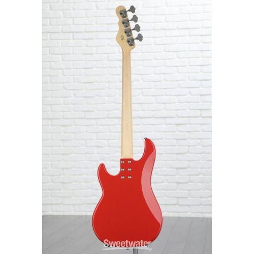  G&L Fullerton Deluxe LB-100 Bass Guitar - Fullerton Red