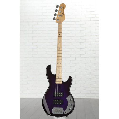  G&L CLF Research L-2000 Bass Guitar - Purpleburst Demo