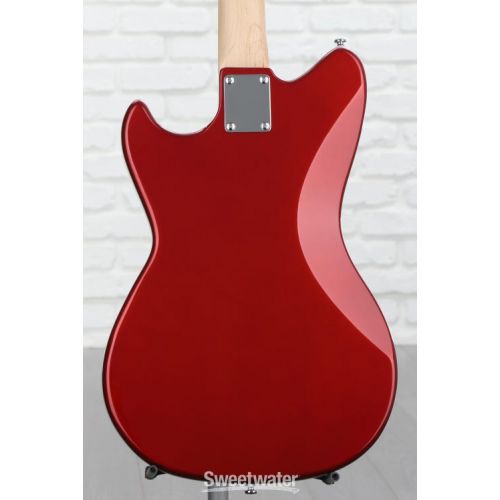  G&L Tribute Fallout Short Scale Bass Guitar - Candy Apple Red