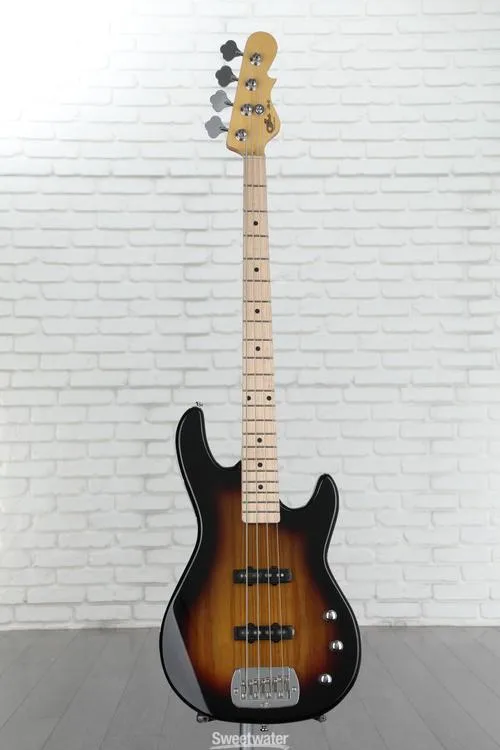  G&L Tribute JB-2 Bass Guitar - 3-tone Sunburst