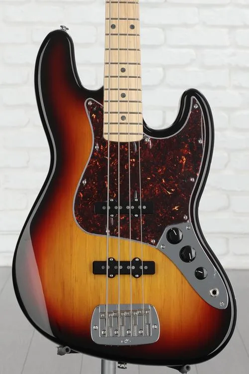 G&L Fullerton Deluxe JB Bass Guitar - 3-tone Sunburst with Maple Fingerboard Demo