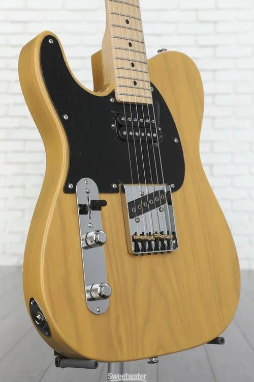  G&L Fullerton Deluxe ASAT Classic Bluesboy Left-handed Electric Guitar - Butterscotch