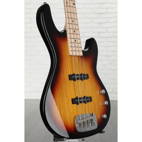  G&L Tribute JB-2 Bass Guitar - 3-tone Sunburst Demo