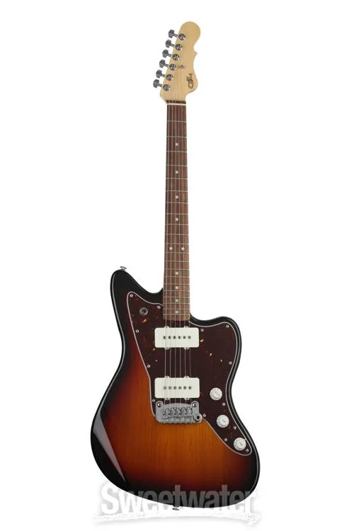  G&L Fullerton Deluxe Doheny Electric Guitar - 3-tone Sunburst