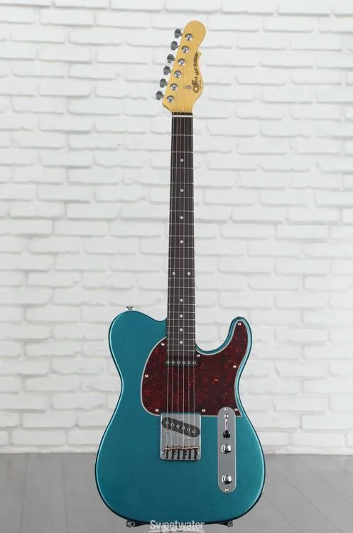  G&L Tribute ASAT Classic Electric Guitar - Emerald Blue