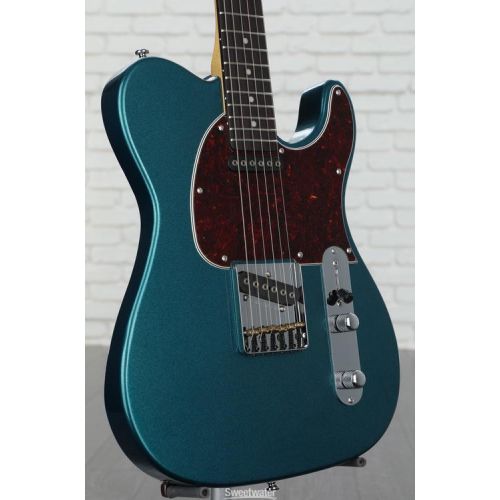  G&L Tribute ASAT Classic Electric Guitar - Emerald Blue