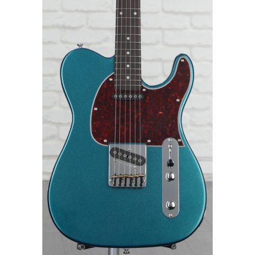  G&L Tribute ASAT Classic Electric Guitar - Emerald Blue