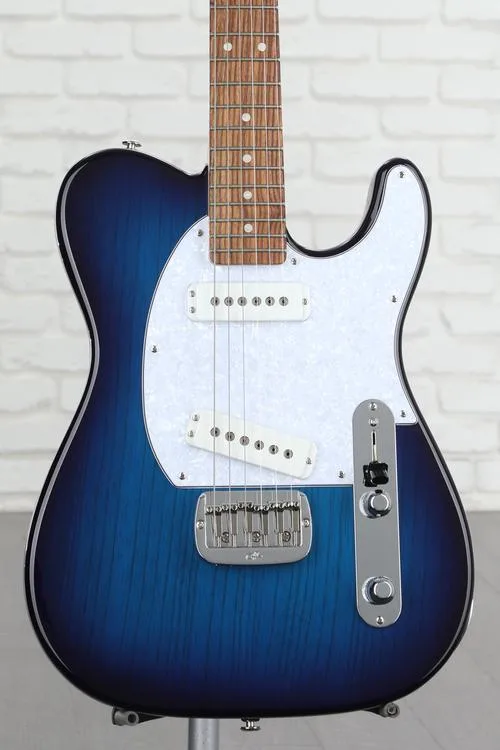 G&L Fullerton Deluxe ASAT Special Electric Guitar - Blueburst