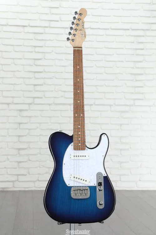  G&L Fullerton Deluxe ASAT Special Electric Guitar - Blueburst