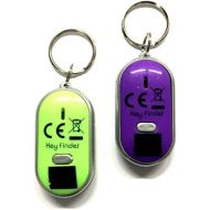 [아마존베스트]G&M 2x Purple LED Lamp Keyring and Key Finder/Key Finder