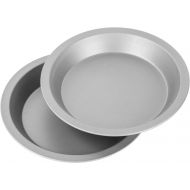 G & S Metal Products Company OvenStuff Nonstick 9” Pie Pans, Set of 2, Gray