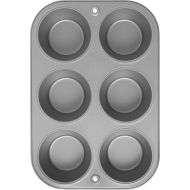 [아마존베스트]G & S Metal Products Company OvenStuff Non-Stick 6 Cup Jumbo Muffin Pan - American-Made, Non-Stick Baking Pans, Easy to Clean and Perfect for Making Jumbo Muffins or Mini Cakes