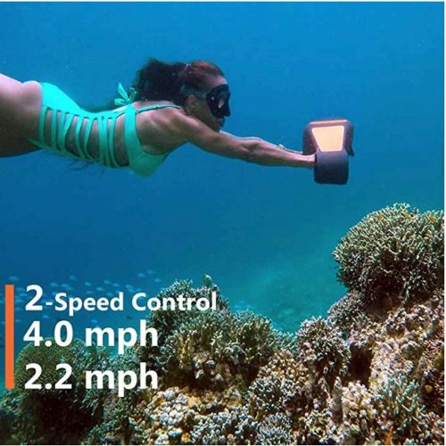 G GENEINNO 500w Electric Underwater Sea Scooter Trident Diving Equipment Portable Seedoo Seascooter Scuba Diving Gear for Snorkeling