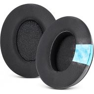 Cooling Gel Replacement Earpads Cushions for HyperX Cloud/Alpha, Audio Technica M50X/M40X, Turtle Beach Stealth 400/600, Sony MDR 7506 & More - Ear Pads with Memory Foam & Added Thickness & Soft