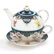 G W Vanderbilt Collection Vanderbilt Porcelain Duo Teapot Tea For One From Biltmore House Collection