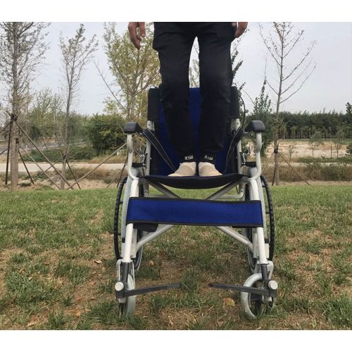  G-AX Wheelchairs Mobility Scooters Portable Wheelchair, Handicapped Trolley, Elderly, Folding Mobility Daily Living Aids