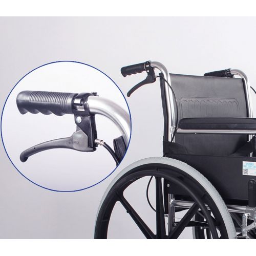  G-AX Wheelchairs Mobility Scooters Aluminum Alloy Wheelchair, Folding Portable Wheelchair, Manual, Disabled, Elderly, Toilet Function (17KG) Mobility Daily...