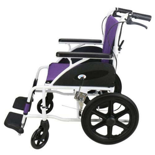  G-AX Wheelchairs Mobility Scooters Aluminum Alloy Wheelchair, Four Seasons Cushion, Elderly, Disabled Mobility Daily Living Aids