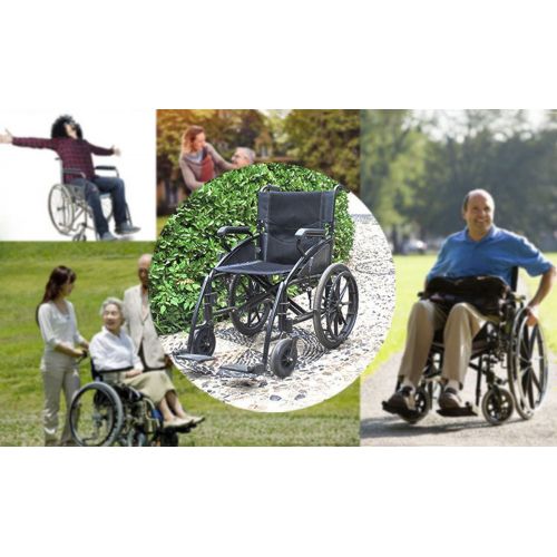  G-AX Wheelchairs Mobility Scooters Manual Wheelchair, Folding Trolley, Elderly Scooter, Disabled Car Scooter Mobility Daily Living Aids