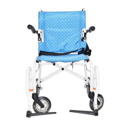  G-AX Wheelchairs Mobility Scooters Small Wheelchair, 18 Inch, Foldable, Portable Wheelchair, Elderly Disabled Scooter Mobility Daily Living Aids