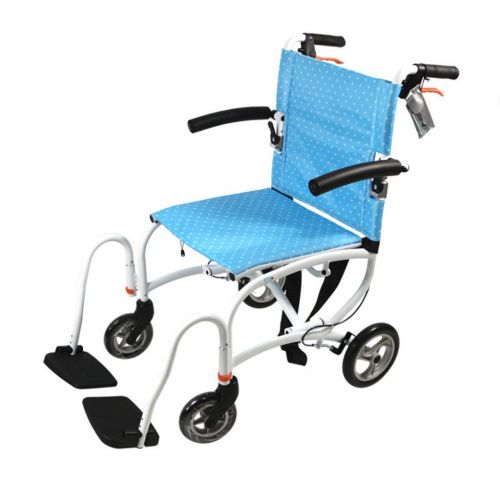  G-AX Wheelchairs Mobility Scooters Small Wheelchair, 18 Inch, Foldable, Portable Wheelchair, Elderly Disabled Scooter Mobility Daily Living Aids