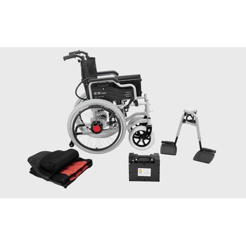  G-AX Wheelchairs Mobility Scooters Electric Wheelchair, Disabled Wheelchair, Rear Reclining, Automatic Brake Mobility Daily Living Aids