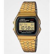 G-SHOCK Casio A159WGEA-1VT Vintage Black & Gold Watch