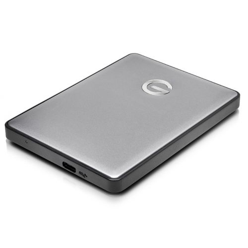  G-Technology G-Drive Mobile USB-C 1TB Portable Hard Drive (Gray) - Sandisk Ultra 16GB Class 10 SD Memory Card - Focus USB 2.0 Card Reader