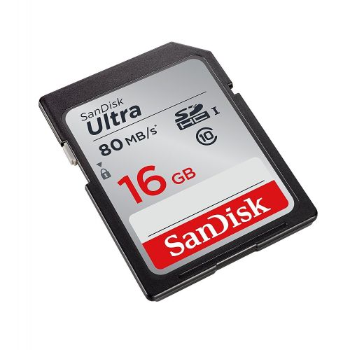 G-Technology G-Drive Mobile USB-C 1TB Portable Hard Drive (Gray) - Sandisk Ultra 16GB Class 10 SD Memory Card - Focus USB 2.0 Card Reader